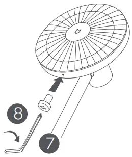 xiaomi 2 Pro Smart Standing Fan - Fasten