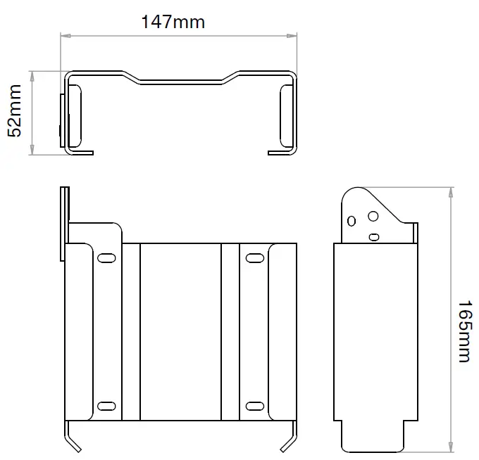 Mountson MS91B Premium Wall Mount for Sonos Port 1
