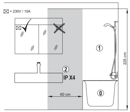 Schneider-Electric-LUNE-SP-D2W-Round-Illuminated-Mirror-fig-1