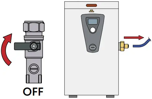 Instanta UCB10H Instatap Under Counter Boiler 10Ltr High Tap - Flush the filter 1