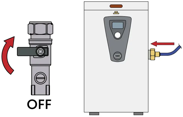 Instanta UCB10H Instatap Under Counter Boiler 10Ltr High Tap - Flush the filter 4