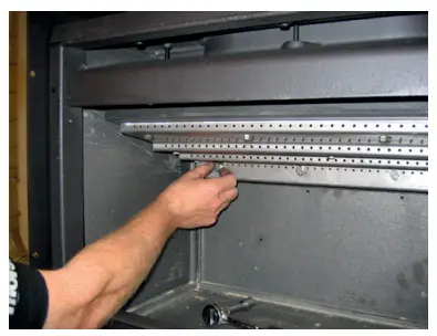 MORSO 5660 B Fireplace - air supply