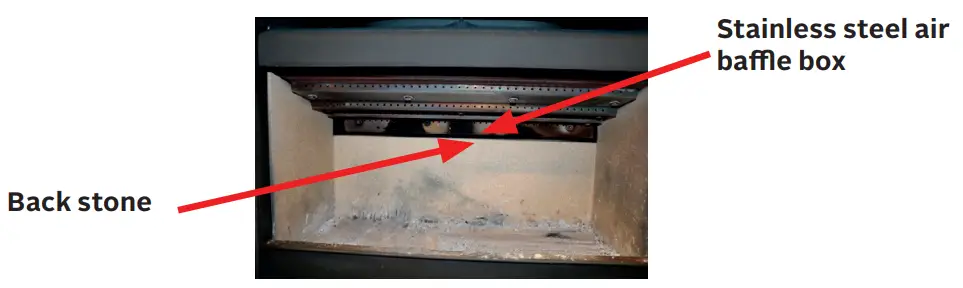 MORSO 5660 B Fireplace - airflow