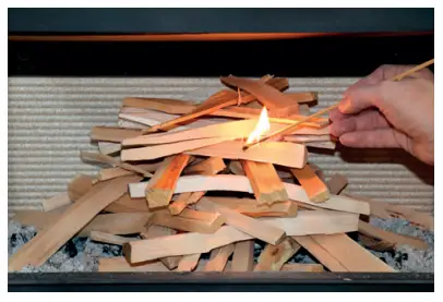 MORSO 5660 B Fireplace - high burn