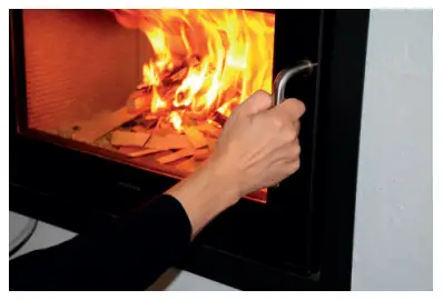 MORSO 5660 B Fireplace - suitable