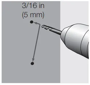 LUTRON Caseta Motion Sensor - Drill holes