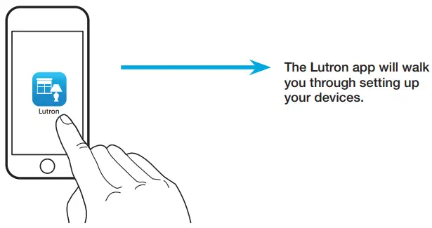 LUTRON Caseta Motion Sensor - Lutron app will walk