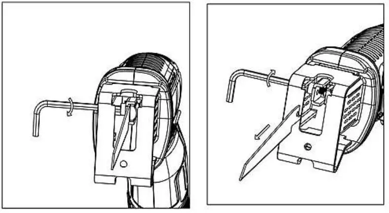 Coopers Orange Cordless Saw Rechargeable H223 - Fig 2..