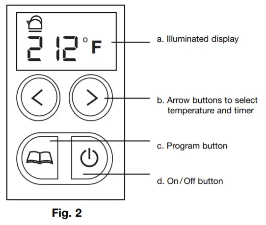 Capresso H2O PRO Programmable Cordless Water Kettle -FIGURE 2