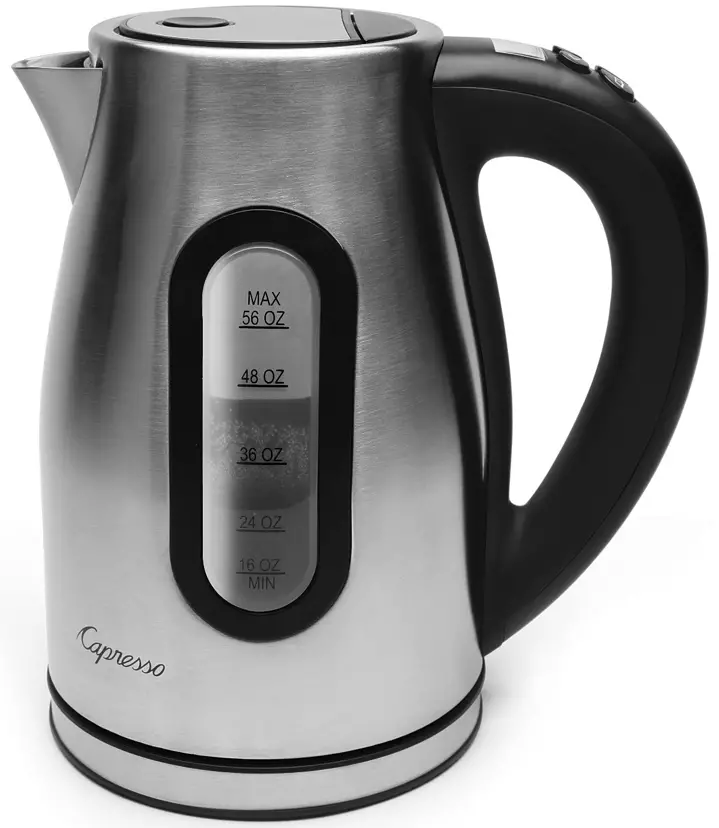 Capresso H2O PRO Programmable Cordless Water Kettle -FIGURE