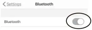 Bluetooth Turn on