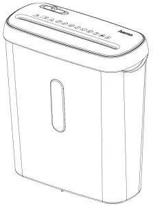 hama 44050541 BASIC N6 8L Shredder