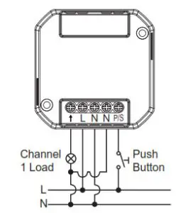 TIMEGUARD PDSM362AB Surface Mount PIR - Connection Diagram
