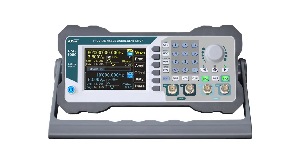 Joy-it Jt-psg9080 Function Generator User Manual Joy-it Jt-psg9080 Function Generator User Manual