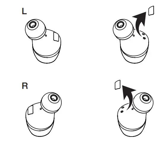 amazon basics B07T3VJKF4 Ultra-Light True Wireless Bluetooth Earbuds User Guide - Before First Use