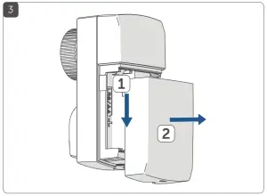Homematic IP HmIP eTRV-C2 Wireless Thermostatic Radiator - Instlastion2