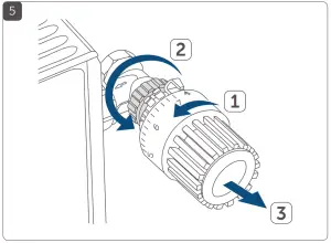 Homematic IP HmIP eTRV-C2 Wireless Thermostatic Radiator - Instlastion4