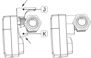 Homematic IP HmIP eTRV-C2 Wireless Thermostatic Radiator -disassembly protection