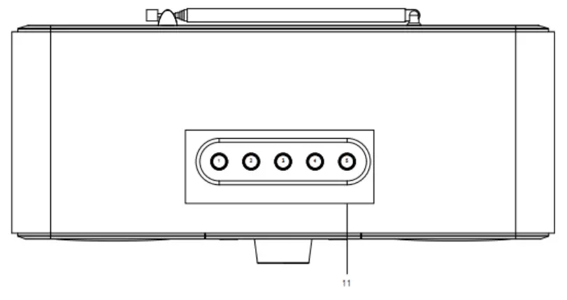 Lenco DIR-140 Stereo Internet Radio with DAB+ FM and Bluetooth - Product Overview 2