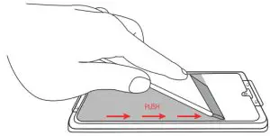 TECH matte GLX S10 Plus Applicator - Pushing