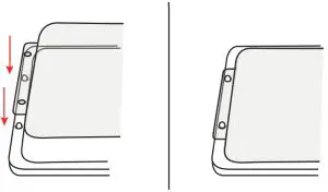 TECH matte GLX S10 Plus Applicator - button