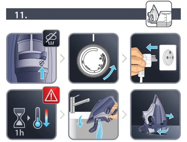 Rowenta DW5210 Focus Excel Steam Iron- 11