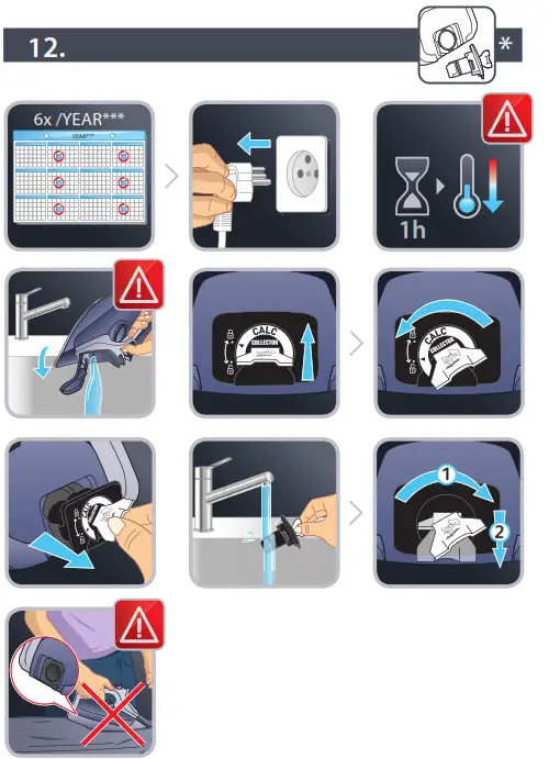 Rowenta DW5210 Focus Excel Steam Iron- 12