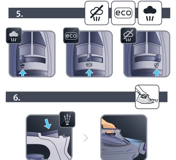 Rowenta DW5210 Focus Excel Steam Iron- 6