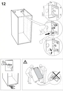 IKEA 102 056 33 METOD Base Cabinet Frame - fig12