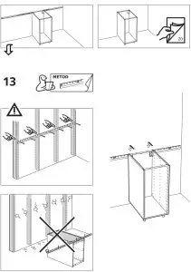 IKEA 102 056 33 METOD Base Cabinet Frame - fig13