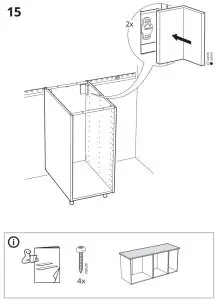 IKEA 102 056 33 METOD Base Cabinet Frame - fig16