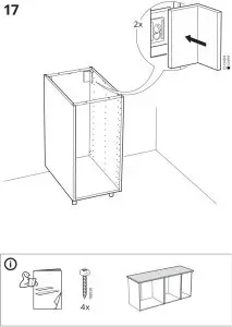 IKEA 102 056 33 METOD Base Cabinet Frame - fig20