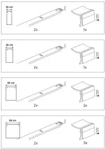 IKEA 102 056 33 METOD Base Cabinet Frame - fig5