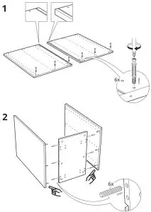 IKEA 102 056 33 METOD Base Cabinet Frame - fig6