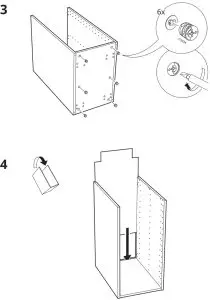 IKEA 102 056 33 METOD Base Cabinet Frame - fig7