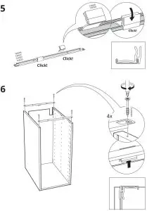IKEA 102 056 33 METOD Base Cabinet Frame - fig8