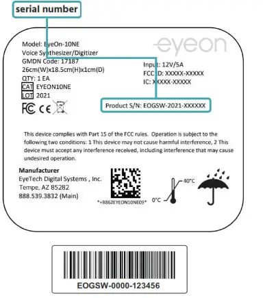 Eyetech Digital Systems EyeOn Go Display- no