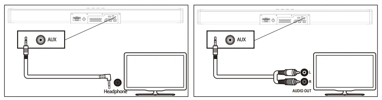 MAJORITY SPDAS268XX Plus 2.1.2CH Soundbar and Subwoofer with Dolby Atmos - Playing