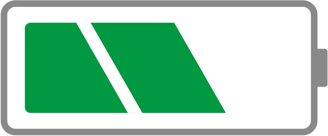 20 to 70 Percent Battery