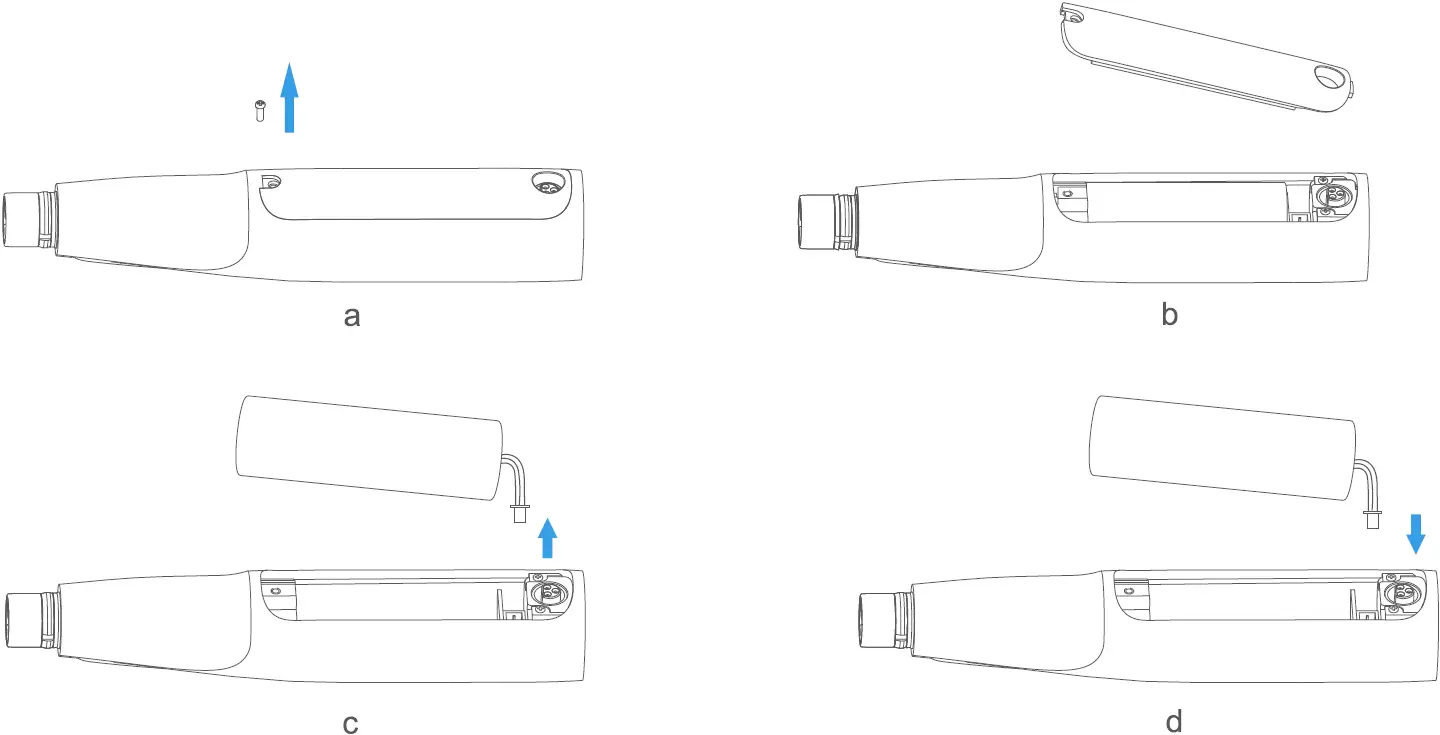 Replacement Battery Handpiece