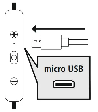 hama 00184122 Bluetooth Earphones- Switching