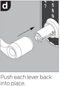 Fig 19 switch levers.