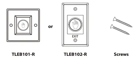 ZKTECO TLEB101 Touchless Exit Button
