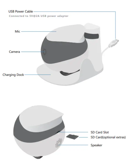 enabot B093ZQTGLQ ebo se Moving Home Security Camera 1