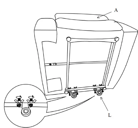 Qualfurn MOF000223A Leather Power Lift Recliner Chair fig 7