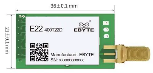 EBYTE E22-400T22D LoRa Wireless Module fig 1