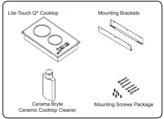 Unpacking the Cooktop