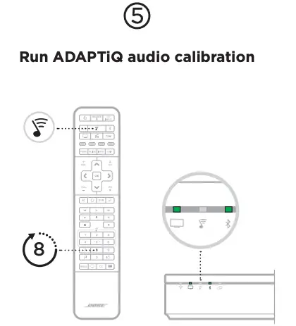 Run ADAPTiQ audio calibration