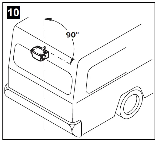 DOMETIC CAM80CM Rear View Video Camera fig 10