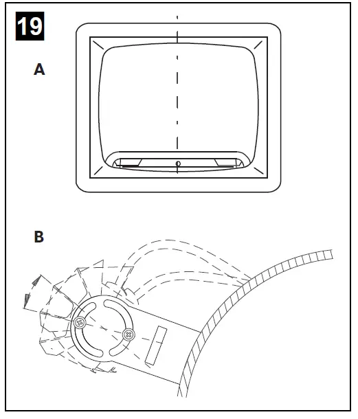 DOMETIC CAM80CM Rear View Video Camera fig 19